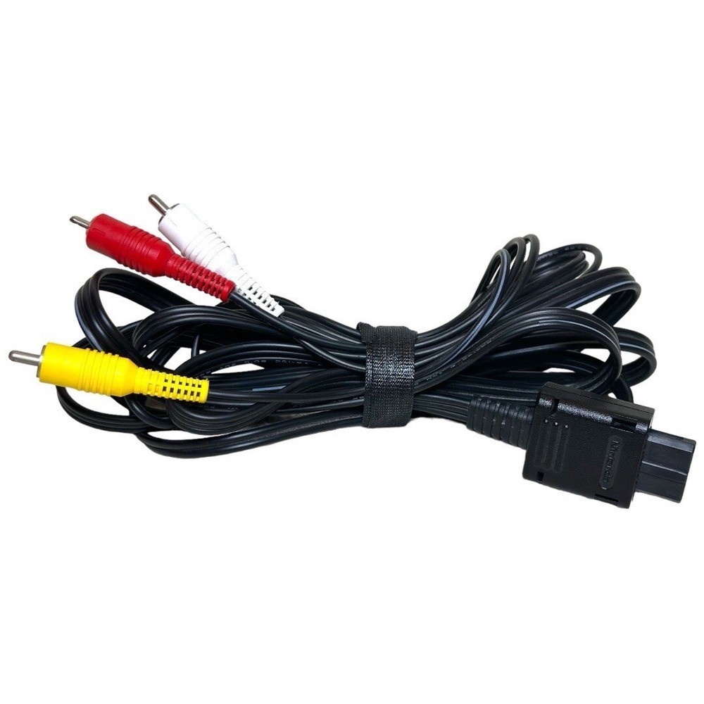 Nintendo GameCube Official Stereo AV cable OEM Also For Super Nintendo N64